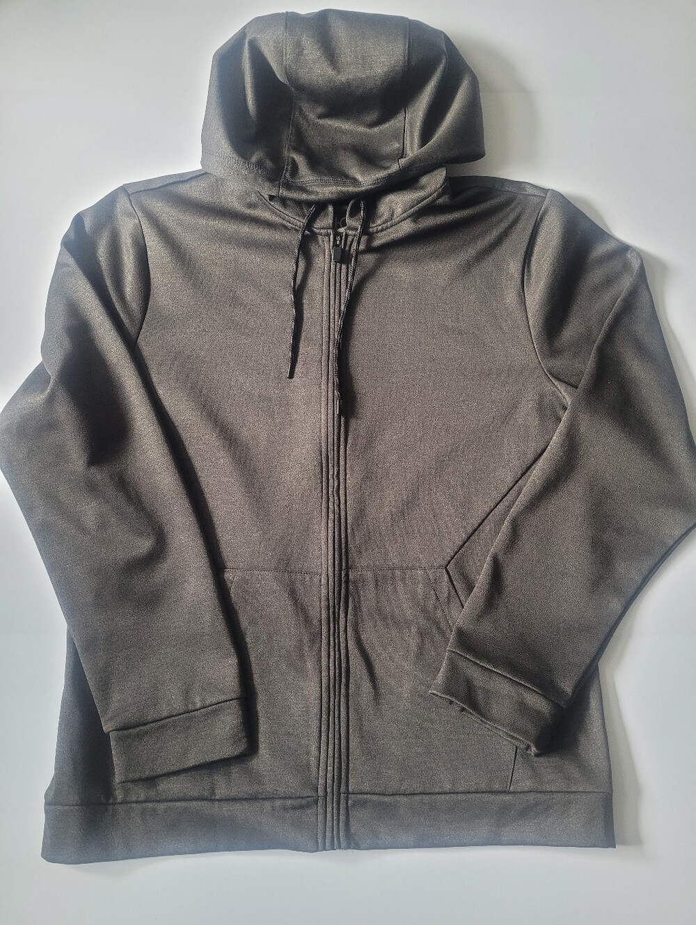 Ideology Men's Charcoal Full-Zip Hooded Windbreaker